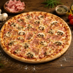 Pizza Prosciutto Funghi